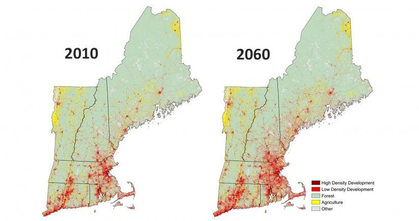 Maps of New England Land Use